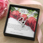 Double Heart Necklace - Red Roses - 247Wish4You