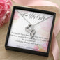 Double Heart Necklace - Pink Floral - 247Wish4You