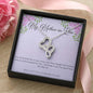 Double Hearts Necklace - Mother-in-Law - 247Wish4You