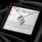Double Heart Necklace - White Roses - 247Wish4You