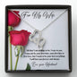 Double Heart Necklace - Red Rose - 247Wish4You