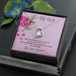 Eternal Love Necklace - Pink Flowers - 247Wish4You
