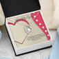 Eternal Love Necklace - Red Ribbon - 247Wish4You