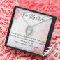 Eternal Love Necklace - Pink Floral - 247Wish4You