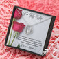Eternal Love Necklace - Red Rose - 247Wish4You