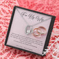 Eternal Love Necklace - Pink Wedding Rings - 247Wish4You