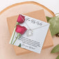Eternal Love Necklace - Red Rose - 247Wish4You