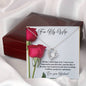 Eternal Love Necklace - Red Rose - 247Wish4You