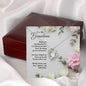 Eternal Love Necklace - White & Pink Roses - 247Wish4You
