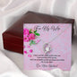 Eternal Love Necklace - Pink Flowers - 247Wish4You