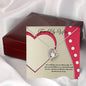 Eternal Love Necklace - Red Ribbon - 247Wish4You