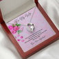Eternal Love Necklace - Pink Flowers - 247Wish4You