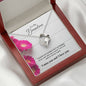 Eternal Love Necklace - Pink Carnations - 247Wish4You