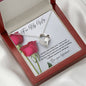 Eternal Love Necklace - Red Rose - 247Wish4You