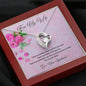 Eternal Love Necklace - Pink Flowers - 247Wish4You