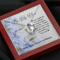 Eternal Love Necklace - Blue Flowers - 247Wish4You