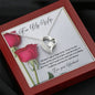 Eternal Love Necklace - Red Rose - 247Wish4You