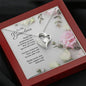 Eternal Love Necklace - White & Pink Roses - 247Wish4You