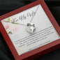 Eternal Love Necklace - White Roses - 247Wish4You