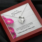 Eternal Love Necklace - Pink Carnations - 247Wish4You