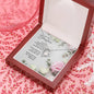 Eternal Love Necklace - White & Pink Roses - 247Wish4You