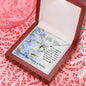 Eternal Love Necklace - Blue Flowers - 247Wish4You