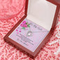 Eternal Love Necklace - Pink Flowers - 247Wish4You