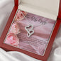 Double Heart Necklace - Pink Rose - 247Wish4You
