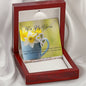 Double Hearts Necklace - Flower Mug - 247Wish4You