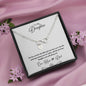Infinity Bracelet with up to 4 Charms for Initials - "Our Little Girl" - 247Wish4You