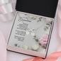 Infinity Bracelet with up to 4 Charms for Initials - White & Pink Roses - 247Wish4You