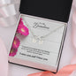 Infinity Bracelet with up to 4 Charms for Initials - Pink Carnations - 247Wish4You