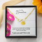 Infinity Bracelet with up to 4 Charms for Initials - Pink Carnations - 247Wish4You