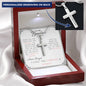 Personalized Engraved Cross Necklace - Endless Love - 247Wish4You