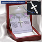 Personalized Engraved Cross Necklace - Mother-in-Law - 247Wish4You
