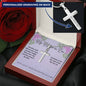 Personalized Engraved Cross Necklace - Mother-in-Law - 247Wish4You