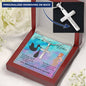 Personalized Engraved Cross Necklace - Future Mother - 247Wish4You