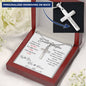 Personalized Engraved Cross Necklace - Now & Forever Love - 247Wish4You