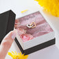 Intertwined Hearts - Pink Rose - 247Wish4You