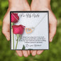 Intertwined Hearts - Red Rose - 247Wish4You