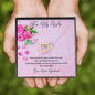 Intertwined Hearts - Pink Flowers - 247Wish4You