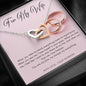 Intertwined Hearts - Pink Wedding Rings - 247Wish4You