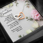 Intertwined Hearts - White & Pink Roses - 247Wish4You