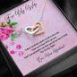 Intertwined Hearts - Pink Flowers - 247Wish4You