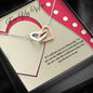 Intertwined Hearts - Red Ribbon - 247Wish4You