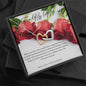 Intertwined Hearts - Red Roses - 247Wish4You