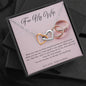 Intertwined Hearts - Pink Wedding Rings - 247Wish4You