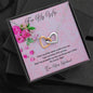 Intertwined Hearts - Pink Flowers - 247Wish4You