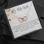 Intertwined Hearts - White Roses - 247Wish4You