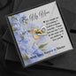 Intertwined Hearts - Blue Flowers - 247Wish4You